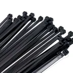 Кабельные стяжки (хомуты) PCT 4,8x200-100 черные PA6.6 (100 шт/уп)