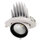 Светильник светодиодный встраиваемый ДВО-30W 4000K 2750Лм 24° поворотный White IP40 Jazzway