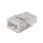 Клеммы монтажные PTC-2P 2273-242 450V 32A 0,14-4.0mm2 , 2 отверстия, прозрачные, с пастой, 100 шт.