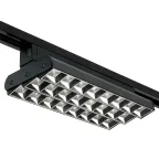 Светильник светодиодный трековый на шинопровод черный ДПО-60Вт IP40 4000К 5100Лм PTR 2260R 3S