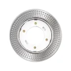                  Светильник светодиодный ДВО-15W встраиваемый под лампу GX53 декоративный с доп. подсветкой MN22 хром без лампы
               