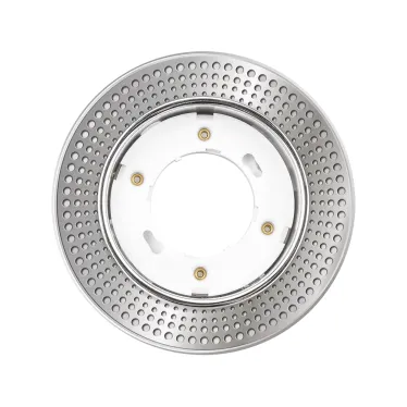 Светильник светодиодный ДВО-15W встраиваемый под лампу GX53 декоративный с доп. подсветкой MN22 хром без лампы