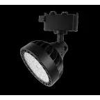                  Светильник светодиодный трековый однофазный PTR 1125 25w 4000K 24° BL (чёрный) IP40 | .5017320 | Jazzway
               