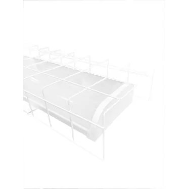 Светильник люминесцентный ЛПО01-2х18-014 Овал IP20, 650х190х80 мм, ЭПРА, с защитной решеткой