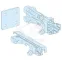 Комплект для Г-образного соединения IP55