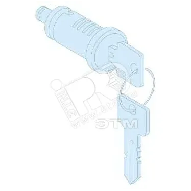 Замок цилиндрический 2432E