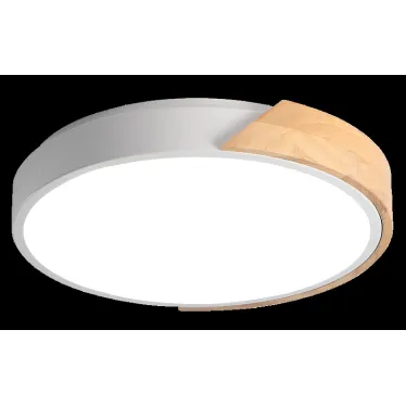 Светильник светодиодный бытовой PPB Sсandic-R 72w 3000-6500K GR/W с деревянной планкой IP20 D380*50 | .5037120 | JAZZWAY