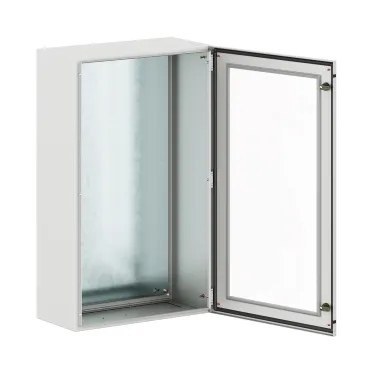 Корпус навесной уличный ST Outdoor с М/П с прозрачной дверью ВxШxГ 1000x600x300 мм, IP66