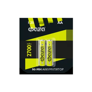 Элемент питания аккумуляторный AA 2700мАч Ni-MH