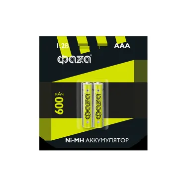 Элемент питания аккумуляторный AAA 600мАч Ni-MH блистер, 2 шт.