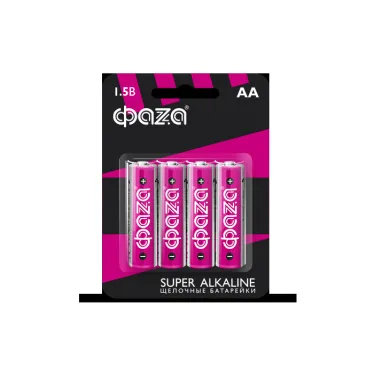Элемент питания LR 6 (AA) Super Alkaline блистер, 4 шт.