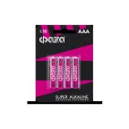 Элемент питания LR03 (AAA) Super Alkaline блистер, 4 шт.