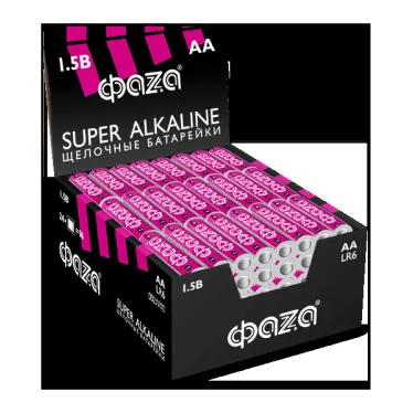 Элемент питания алкалиновый, LR 6(АА) Super Alkaline 4шт