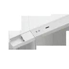 Шинопровод белый (пластик) 2м PTR P 2M-WH с токоподводом и заглушкой