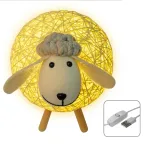 Светильник светодиодный настольный декоративный Овечка LAMB-USB 3200К ночник