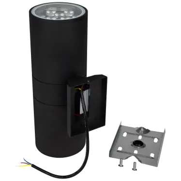 Светильник светодиодный ДБУ-2х9Вт архитектурный IP65 6500К 1620Лм черный