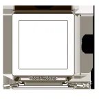 Светильник светодиодный ДВО-12w 4000K 800 Лм IP40 WH 170мм встраиваемый квадрат