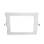 Светильник светодиодный ДВО-18w 6500K 1200 Лм IP40 WH 220мм встраиваемый квадрат