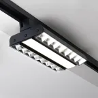 Светильник светодиодный трековый на шинопровод черный ДПО-60Вт IP40 3000К PTR 1732