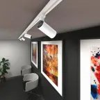 Светильник светодиодный на шинопровод ДПО- 32Вт 3000K 3000Лм 24° (белый) IP40 Jazzway