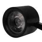 Светильник светодиодный трековый на шинопровод ДПО-10w 3000K 24° черный Jazzway