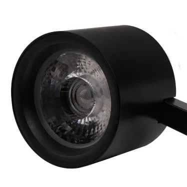 Светильник светодиодный трековый на шинопровод ДПО-10w 3000K 24° черный Jazzway