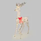 Светодиодная фигура Олень 180см, цвет свечения теплый белый, питание от трансформатора, IP44