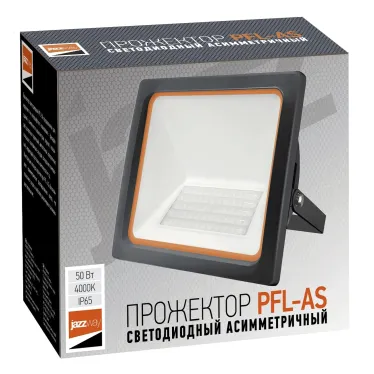 Прожектор светодиодный ДО-50w 4000K 4000Лм IP65 асимметричный Jazzway