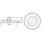 Светильник светодиодный промышленный ДСП-150Вт 4000К 15000Лм 110° IP65 Jazzway
