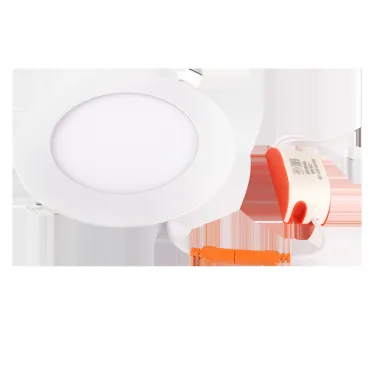 Светильник светодиодный ДВО-6w 6500K 400 Лм IP40 WH d120мм встраиваемый круг