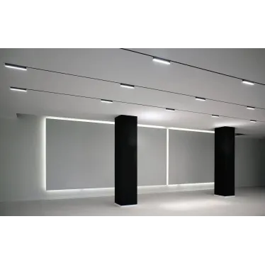 Светильник трековый светодиодный низковольтный ДПО16 1418 18W 3000K grid 60° черный IP20 Jazzway