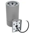 Светильник светодиодный ДБУ-9Вт архитектурный IP65 3000К 810Лм серый