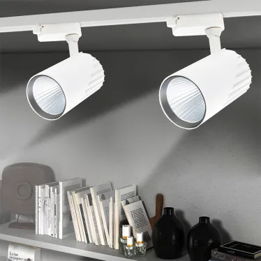 Светильник светодиодный трековый на шинопровод ДПО-32w 4000K 24° WH (белый) IP40 Jazzway PTR 1732