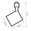 Светильник светодиодный трековый на шинопровод ДПО- 25w 4000K 24° WH (белый) IP40 jazzway