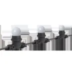 Гирлянда E27 без ламп PBL-S40/ L24+1.5 Black E27 (универс.крепл) IP65 Jazzway