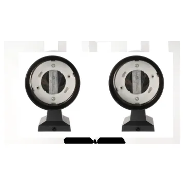 Светильник светодиодный ДБУ- 20590 архитектурный под лампы GX53-2 IP65 черный JazzWay