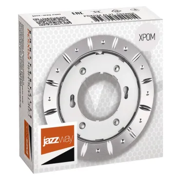 Светильник светодиодный ДВО-15W встраиваемый под лампу GX53 декоративный AL31 хром без лампы