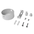 Светильник светодиодный трековый на шинопровод ДПО-10Вт 3000К 600Лм 30° BL (белый) на подвесе (1м) IP40 Jazzway