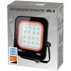 Прожектор светодиодный ДО PFL- V-10Вт 6500К 900Лм IP65 185-260В угол светораспределения 120°Jazzway