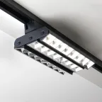 Светильник светодиодный трековый на шинопровод черный ДПО-60Вт IP40 4000К 5100Лм PTR 2260R 3S