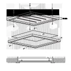Светильник светодиодный ДВО-36w 4000K 595х595 3600Лм с БАП IP40 JazzWay
