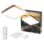 Светильник светодиодный потолочный SCANDIC ДБО-72W 3000-6500К 5760Лм белый IP20