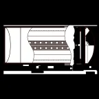 Светильник светодиодный ДПО-36 6500К 2880Лм IP20 опаловый рассеиватель (аналог 2х36) jazzway