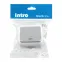 Выключатель Intro Atlantic 5-102-03 с подсветкой, 10А-250В, IP54, открытой установки, серый