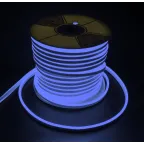 Лента светодиодная ''Неон'' PFN-01 2835/120 220V 6w/m 8х16мм Blue IP65 1м синяя