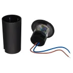Светильник светодиодный грунтовый встраиваемый ДВУ- 2w 4000K Black IP65 PGR R60/4