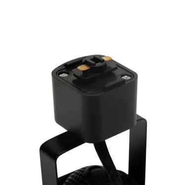 Светильник светодиодный трековый на шинопровод до 50W ДПО-50Вт черный под лампу GU10