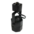 Светильник светодиодный трековый на шинопровод до 50W ДПО-50Вт черный под лампу GU10