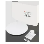 Светильник светодиодный ДБО-80w 4000К 5600Лм IP20 ''LUNA'' BLACK