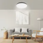 Светильник светодиодный ДБО-80w 4000К 5600Лм IP20 ''LUNA'' BLACK